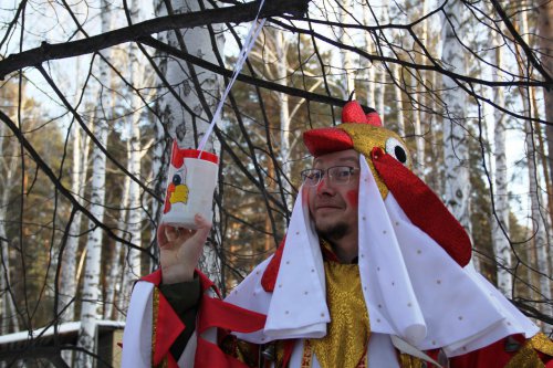 Золотой петушок прогулялся по Озерску! Золотой петушок прогулялся по Озерску!