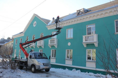 Ремонт кровель идёт по графику Ремонт кровель идёт по графику