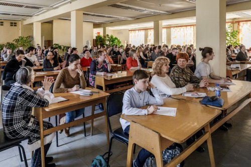 В этом году акция «Тотальный диктант» стала юбилейной В этом году акция «Тотальный диктант» стала юбилейной