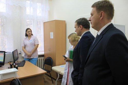 В детской поликлинике завершён ремонт и реконструкция В детской поликлинике завершён ремонт и реконструкция