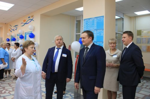 В детской поликлинике завершён ремонт и реконструкция В детской поликлинике завершён ремонт и реконструкция