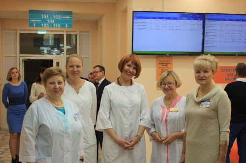 В детской поликлинике завершён ремонт и реконструкция В детской поликлинике завершён ремонт и реконструкция