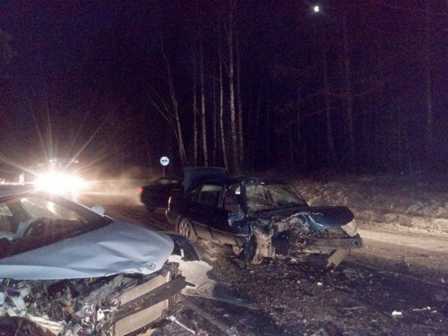 ДТП на автодороге Татышская ДТП на автодороге Татышская