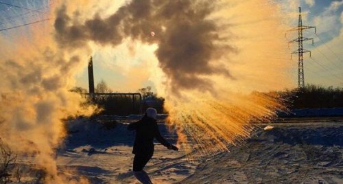 Морозы и кипяток: челябинцы присоединились к флешмобу #дубакчеллендж Морозы и кипяток: челябинцы присоединились к флешмобу #дубакчеллендж