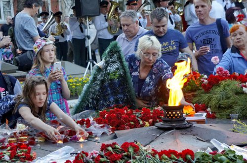 В Озёрске празднуют День Победы! Фото. В Озёрске празднуют День Победы! Фото.