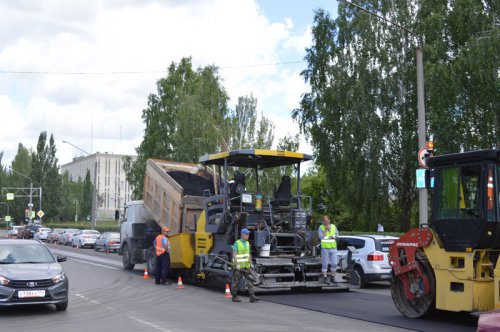 В округе выполняется ремонт улично-дорожной сети