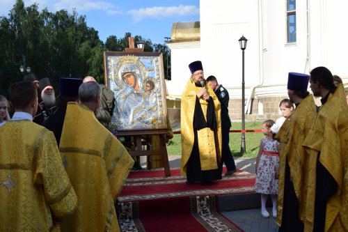 Годовщина афонской иконы в Озёрске Годовщина афонской иконы в Озёрске