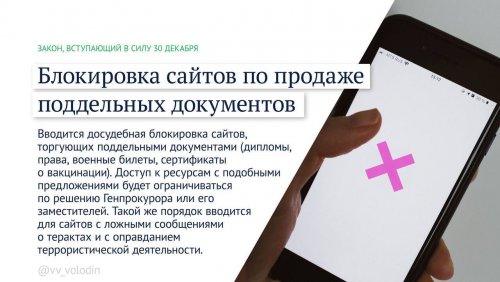 Новые законы для россиян – изменения 2022 года. ЧАСТЬ 2