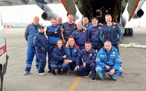 Медицинские сотрудники ФМБА России, входящие в состав мобильного сводного отряда, 1 июня 2022 года вернулись домой.