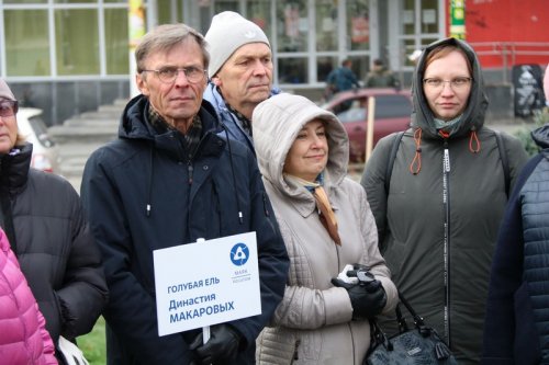 Добрая традиция атомщиков в сквере Б.В. Броховича.