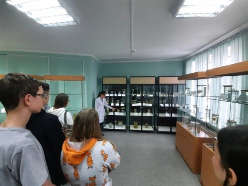 Лицеисты посетили музей в Челябинском государственном медицинском университете.