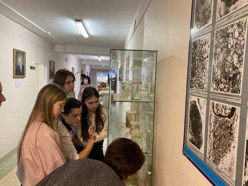 Лицеисты посетили музей в Челябинском государственном медицинском университете.