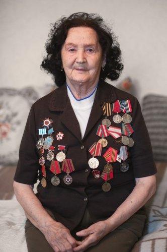 Жительнице Озерска, женщине-фронтовику исполнилось 100 лет.