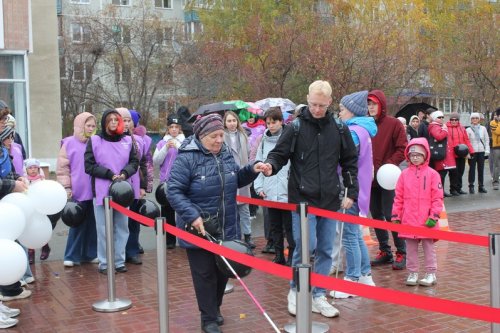 В Озёрске состоялась традиционная городская акция, посвященная Международному дню Белой трости.