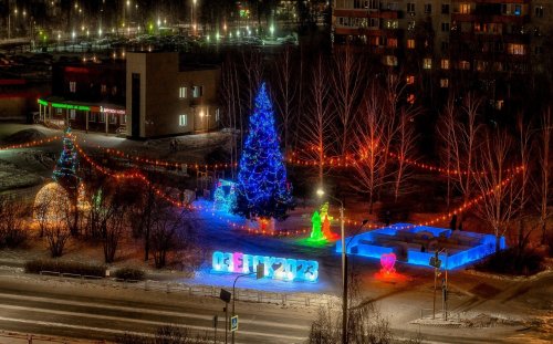 В Челябинской области, в том числе и в Озёрске, идёт подготовка к Новому году!