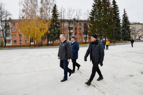 В Озерске завершены работы на объектах благоустройства.