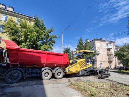 В Озерске продолжается обновление дворовых территорий.