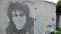 Сварщик в Миассе создает 3-метрового металлического Цоя.